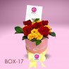 Box Con 5 Rosas