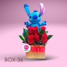 Box De 6 Rosas y Peluche